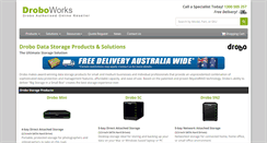 Desktop Screenshot of droboworks.com.au