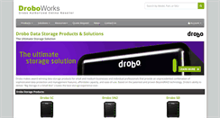 Desktop Screenshot of droboworks.com